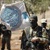 HTS fighters and flag