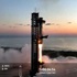 SpaceX's Starship booster rocket being caught on a tower
